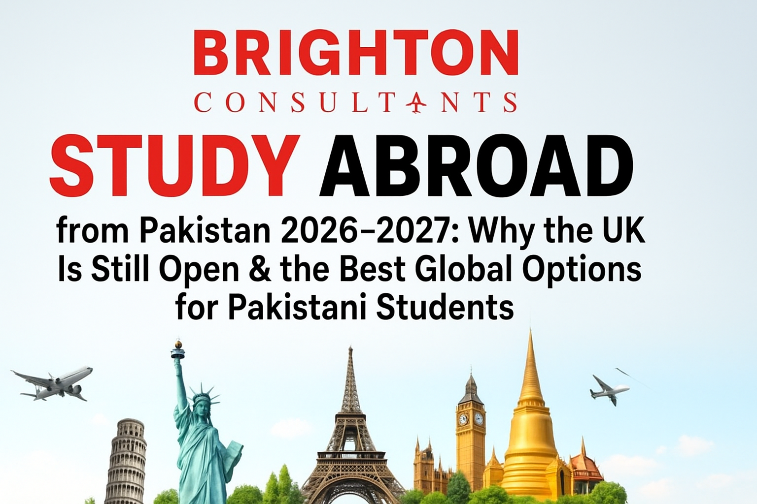 Study Abroad from Pakistan 2026–2027: Why the UK Is Still Open &amp; the Best Global Options for Pakistani Students 